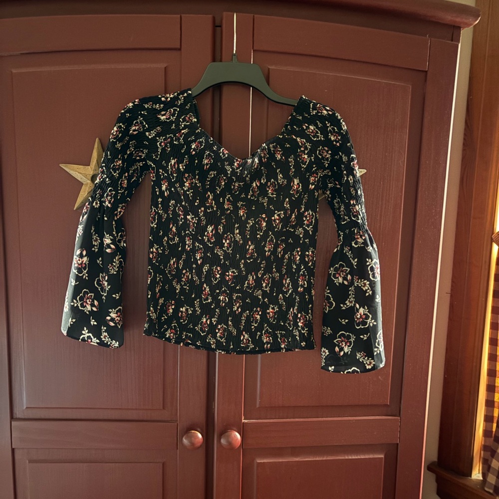 Express brand off shoulder top.